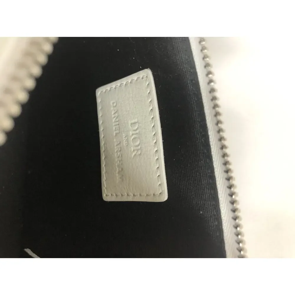 NWT Christian Dior x Daniel Arsham Eroded Keyring Zip Wallet *Limited Edition*